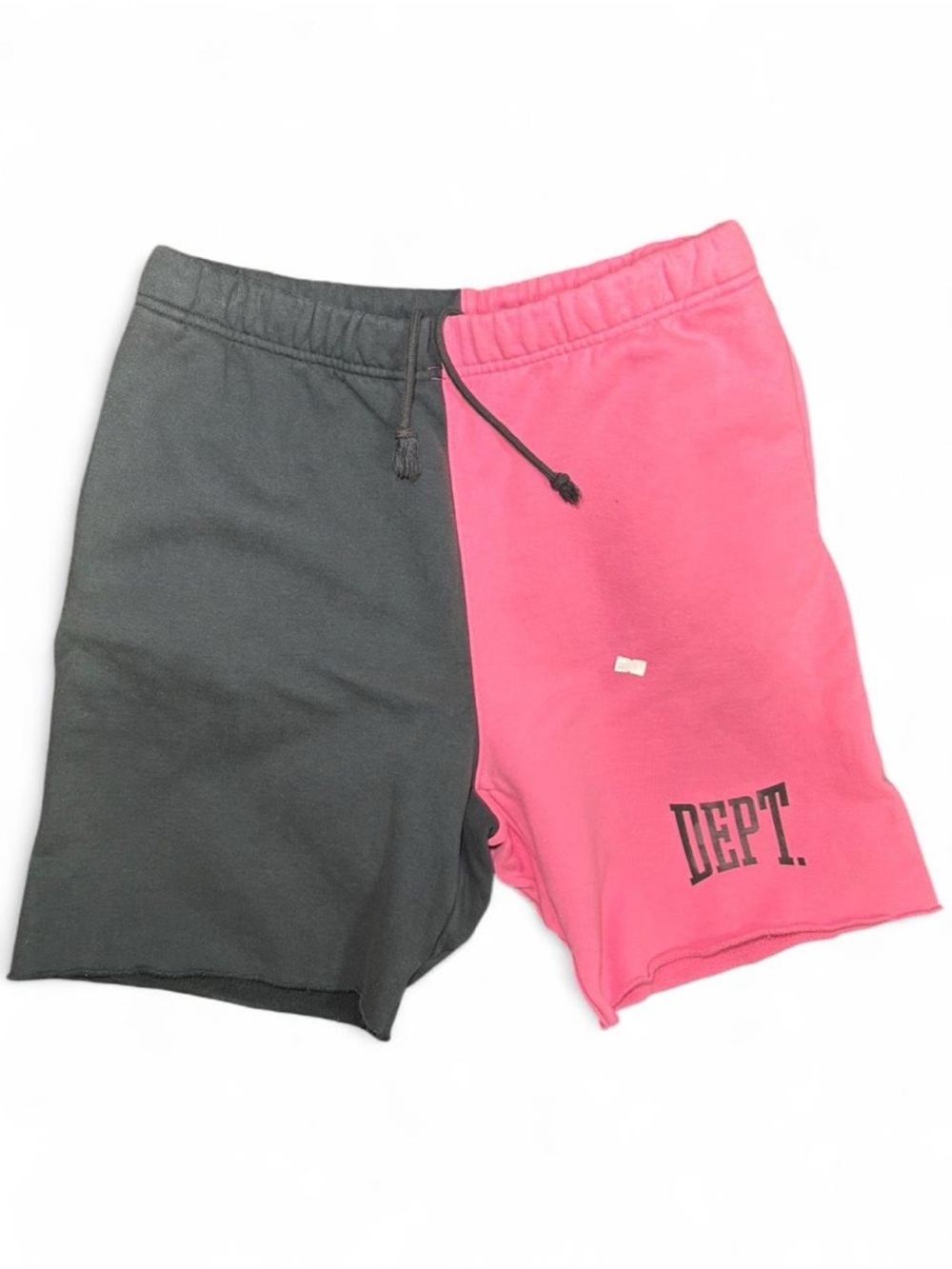 Gallery Dept Gym Cut Off Shorts Pink/Black - Brand New